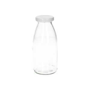 Melkfles, glas, 263 ml