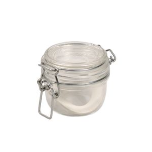 Clip-top jar, round, capacity 125 ml