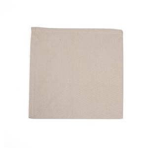 Napkin, cotton, sand grey, 40 x 40 cm