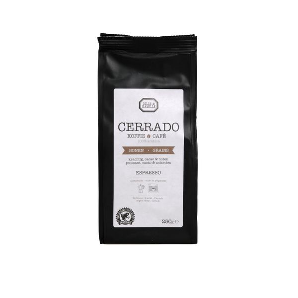 Koffiebonen Cerrado, espresso, 250 gram