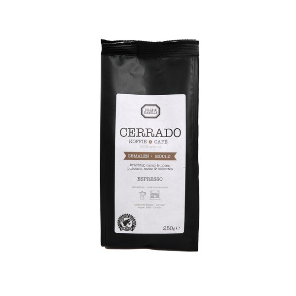 Image of Koffie Cerrado, espresso, maling, 250 gram