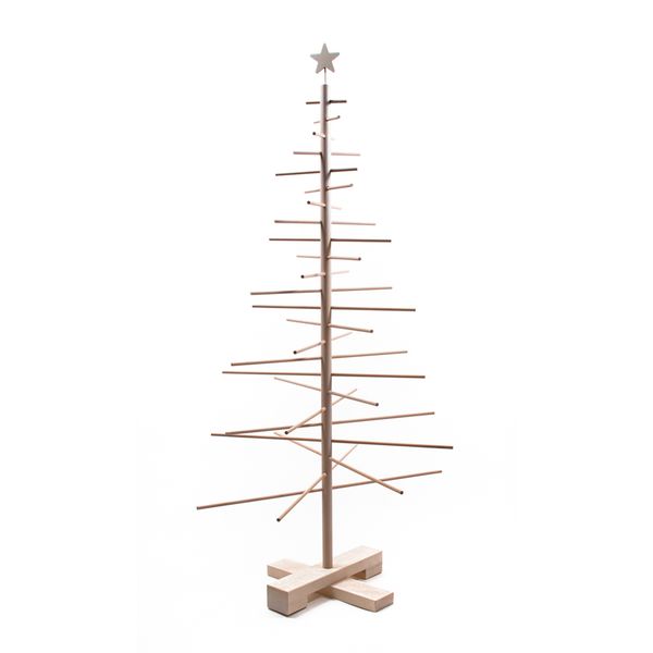 Image of Kerstboom van hout, 125 cm