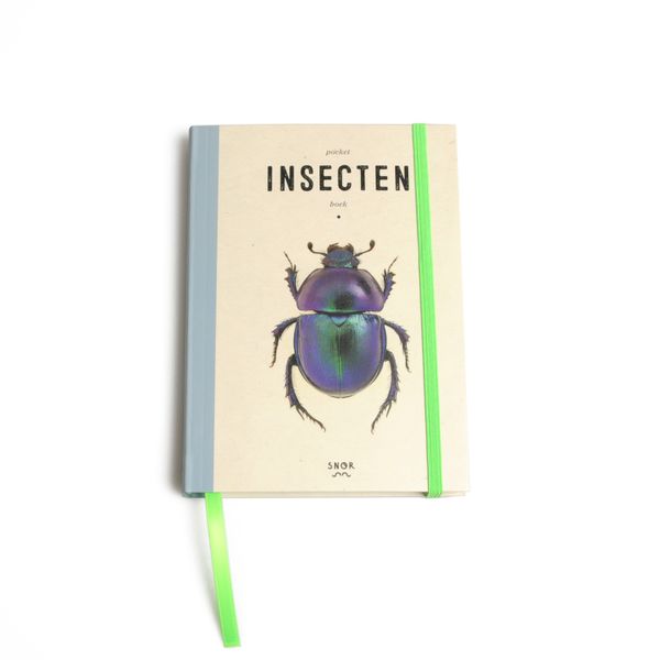 Livre de poche sur les insectes