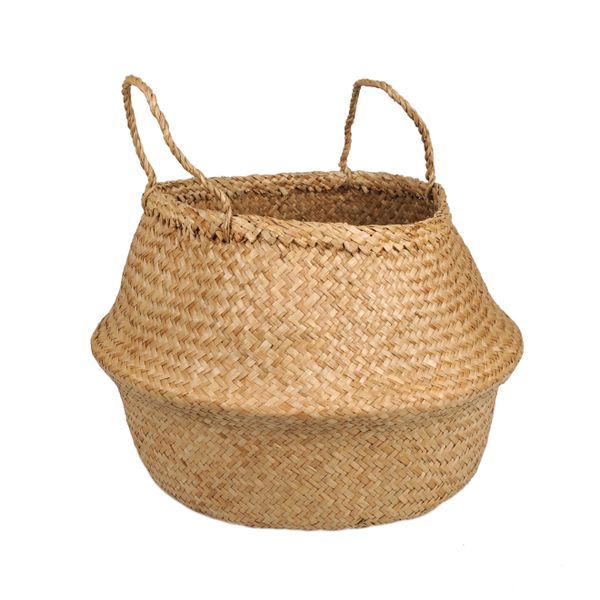 Harvest basket, seagrass, natural, 30 x 45 cm