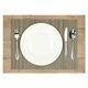 Set de table, bambou, gris, 33 x 47 cm Set de table, bambou, gris, 33 x 47 cm