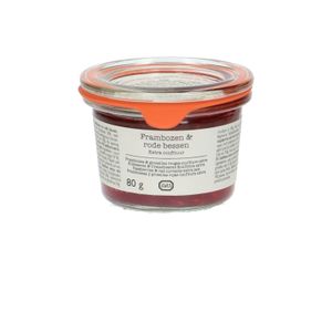 Extra jam, raspberries & berries, 80 grams