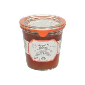 Extra jam, apple & cinnamon, 320 grams