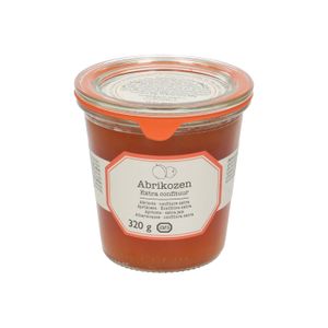 Confiture extra, abricots, 320 g