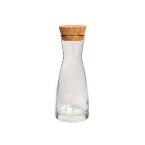 Karaf met kurk, glas, 0,25 L