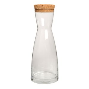 Carafe with cork, 1 l