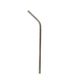 Drinking straw, stainless steel, 21 cm