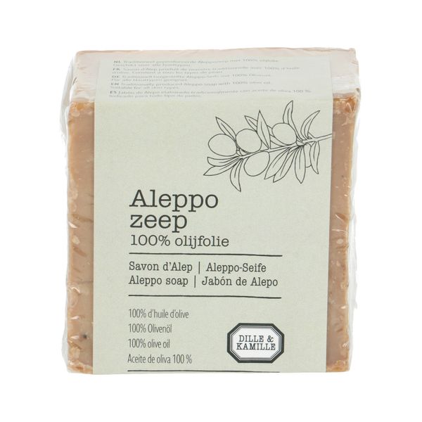 Aleppo-zeep, 100% olijfolie, 200 gram Aleppo-zeep, 100% olijfolie, 200 gram