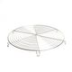 Cooling rack for cakes, stainless steel, round