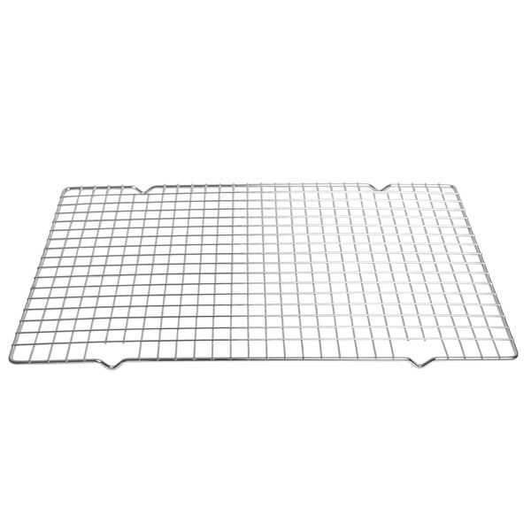 Cooling rack for cakes, stainless steel, rectangular