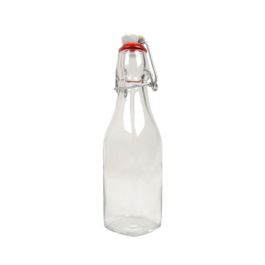 Bügelflasche, viereckig, 250 ml