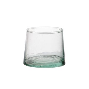 Moroccan glass, tapered, 7 cm