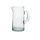 Carafe, green glass, straight, 900 ml