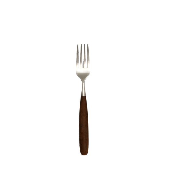 Dessert fork, maple wood