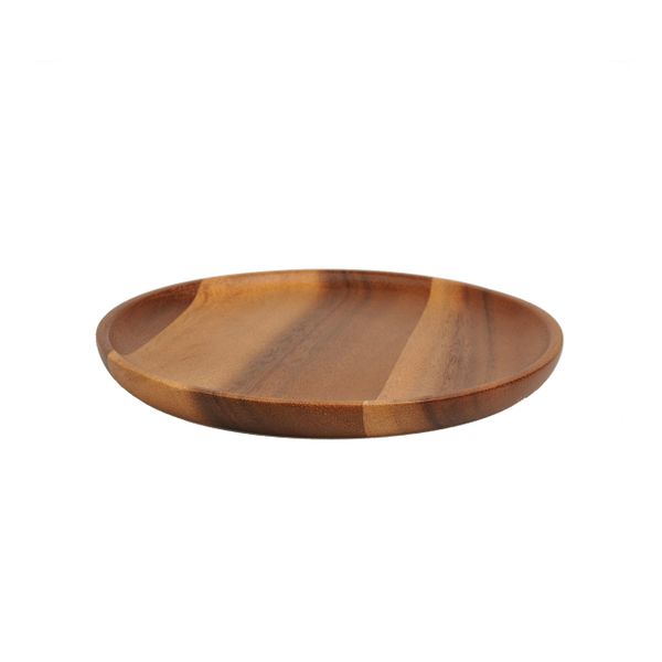 Wooden plate, acacia, Ø 20 cm