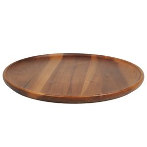 Houten bord, acacia, Ø 35 cm