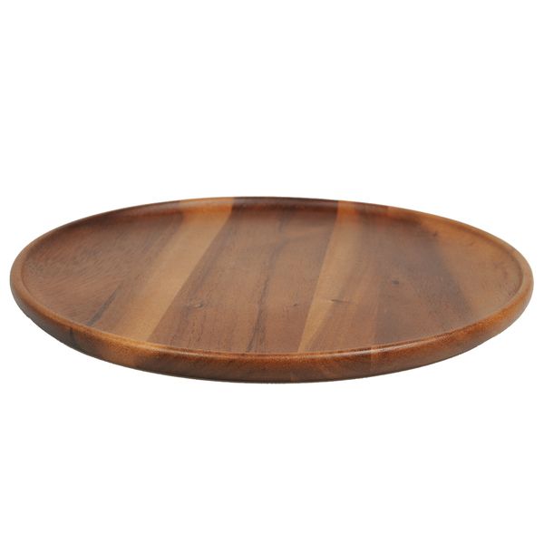 Assiette, bois d'acacia, Ø 35 cm