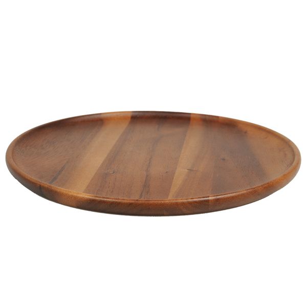 Houten bord, acacia,Ø 35 cm
