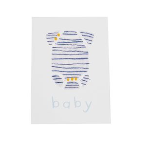 Carte, barboteuse, garçonnet