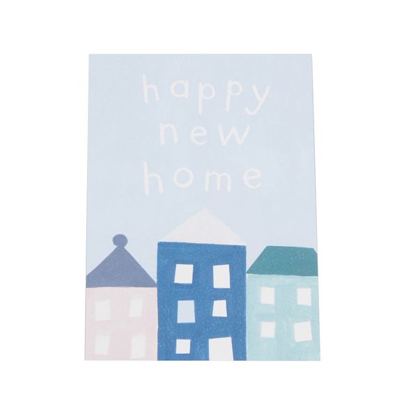 Karte, happy new home