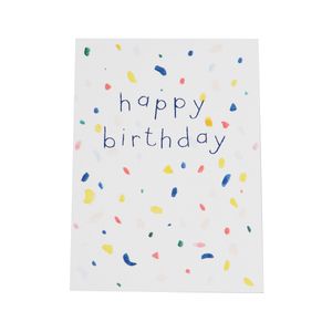 Kaart, happy birthday 