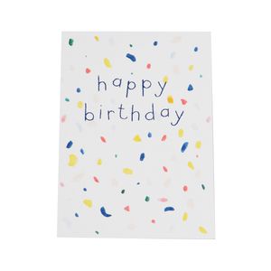 Card, happy birthday 