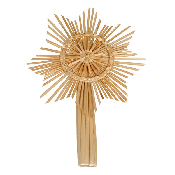 Flèche en paille, rond