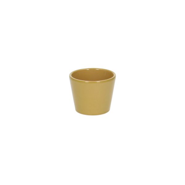 Plant pot, earthenware, yellow, ⌀ 7 cm 