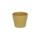 Flowerpot, earthenware, yellow, Ø 12 cm 