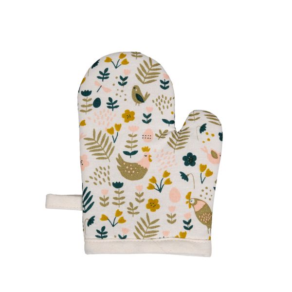 Gant de cuisine pour enfant, coton, Pâques