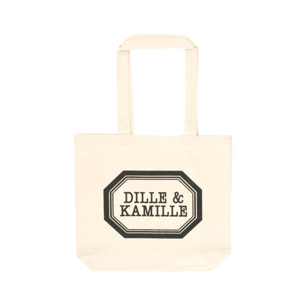 Canvas tas, Dille&Kamille, bio-katoen, klein, 33 x 35 x 10 cm