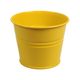 Bloempot, zink, warmgeel, Ø 14,5 cm