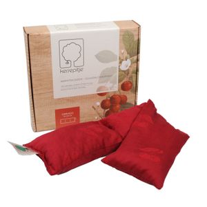 Cherry pit pillow, rectangle, 13 x 55 cm