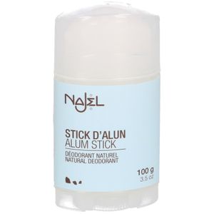 Deodorant stick, alum 