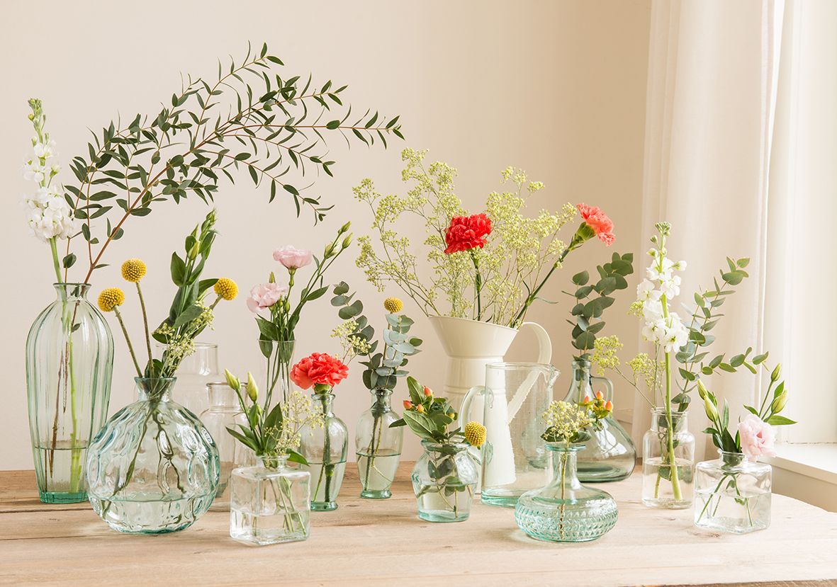 Vase, verre, ovale, 15 cm Une déco calme & zen chez Dille & Kamille