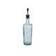 Öl- /Essigflasche mit Facetten, recycelt Glas, 500 ml 
