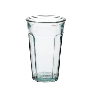 Glas mit Facetten, recycelt, 300 ml 