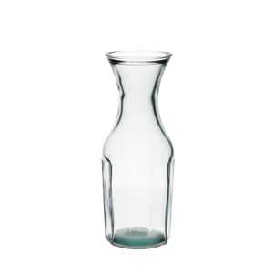 Karaf met facetten, gerecycled glas, 1 liter  