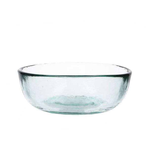 Bol, verre recyclé, Ø14 cm   