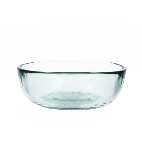 Schaal gerecycled glas Ø14 cm