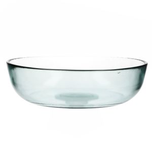 Plat, verre recyclé, Ø 30 cm