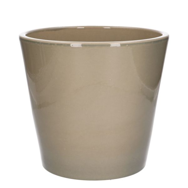 Plant pot, earthenware, pale green, ⌀ 24 cm   