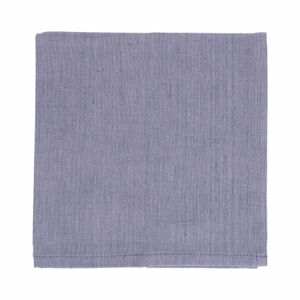 Napkin, cotton, blue mottled, 40 x 40 cm 