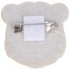 Broche beer, 3 x 3 cm