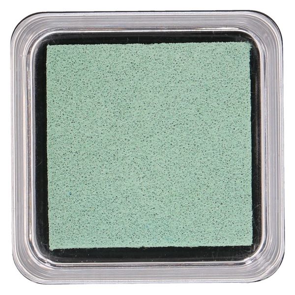 Stempelkussen, lichtgroen, 5 x 5 cm