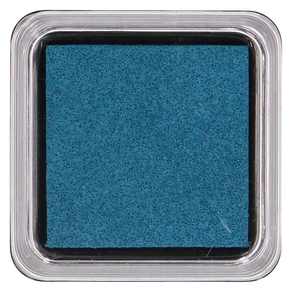 Image of Stempelkussen. donkerblauw, 5 x 5 cm